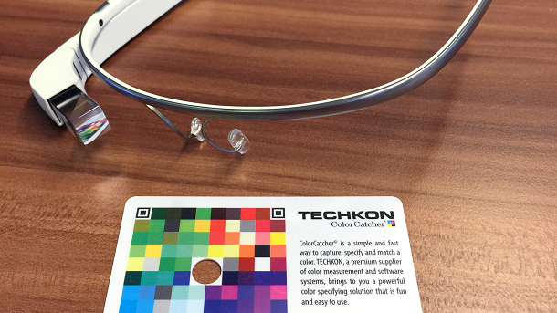 New Google Glass to colour match using technology from skin tone app