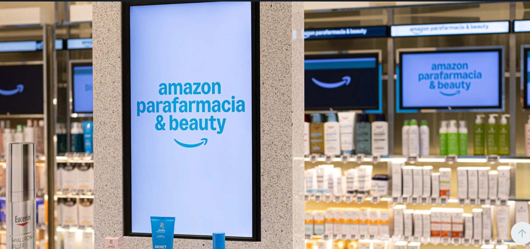 Amazon beauty store in Milan