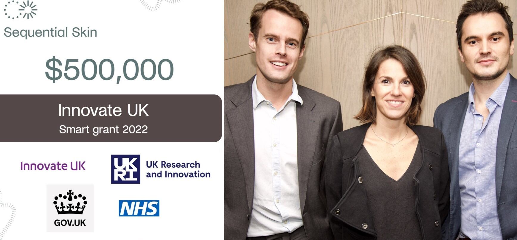 Sequential awarded almost €500k to fund skin microbiome R&D