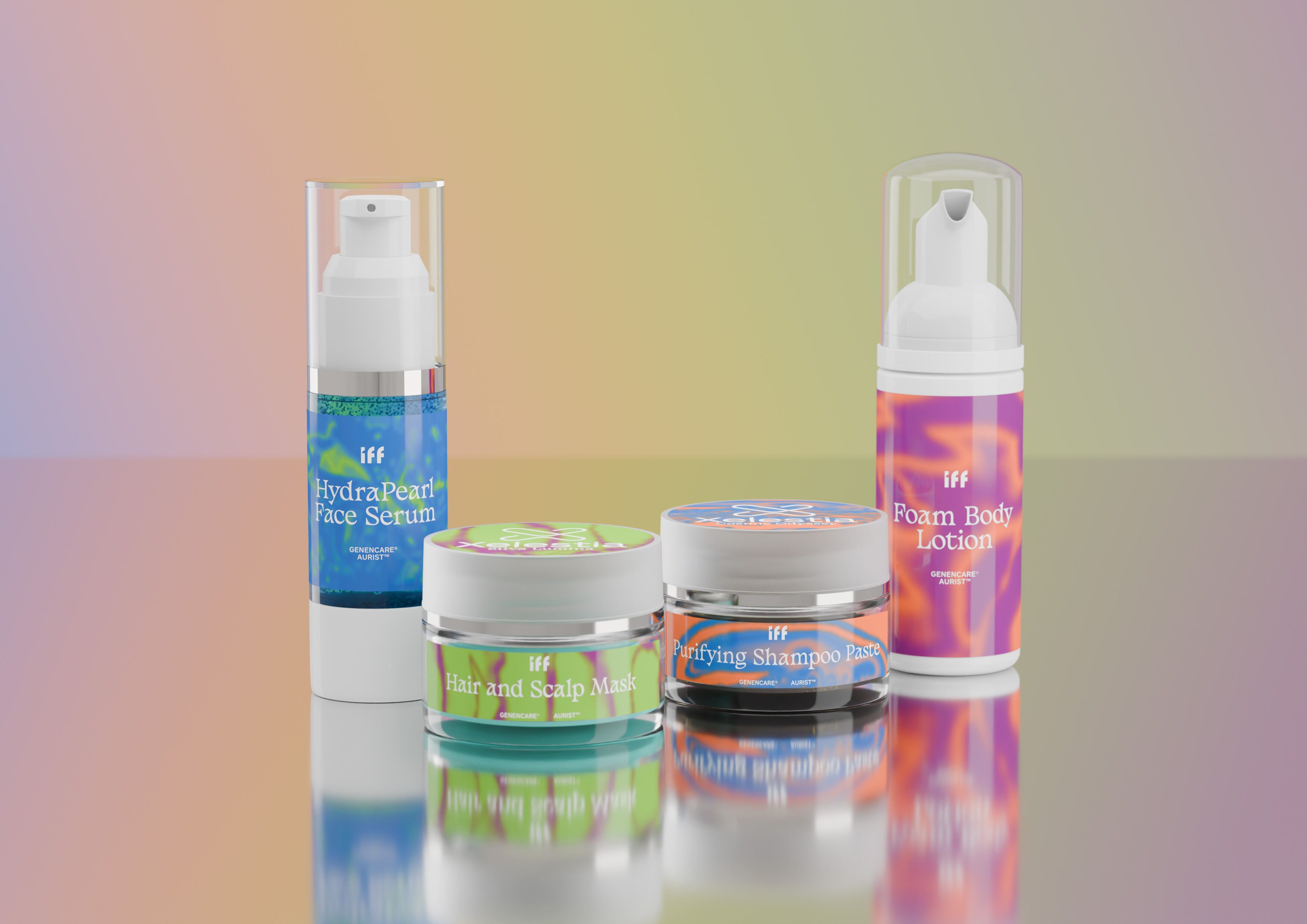 IFF gaming collection beauty skin and hair