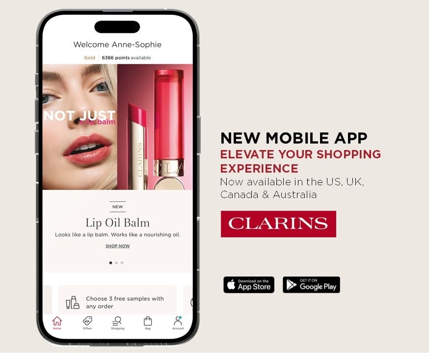 Clarins customer service app