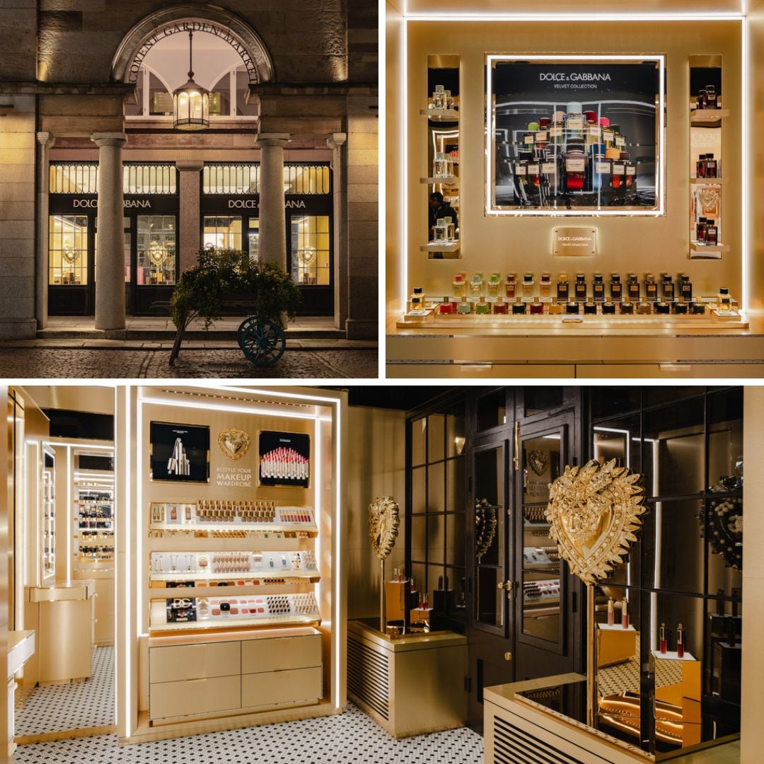 Dolce&Gabbana opens first-ever beauty store in London