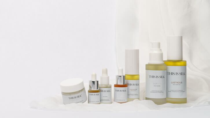 “Silk has the ability to dramatically improve skin on a cellular level.” Founder on formulating with silk