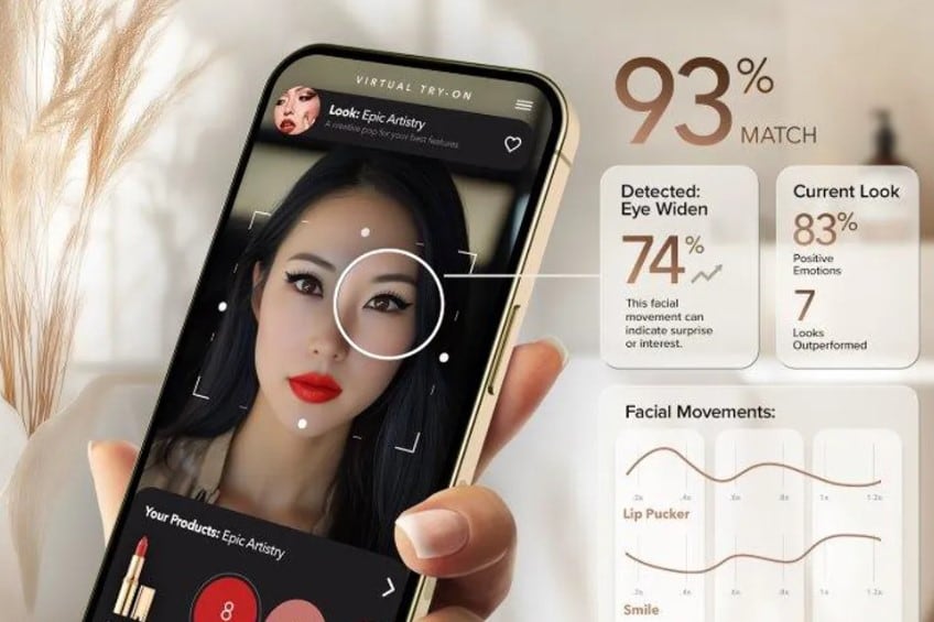 L'Oréal Mood Mirror at CES 2025