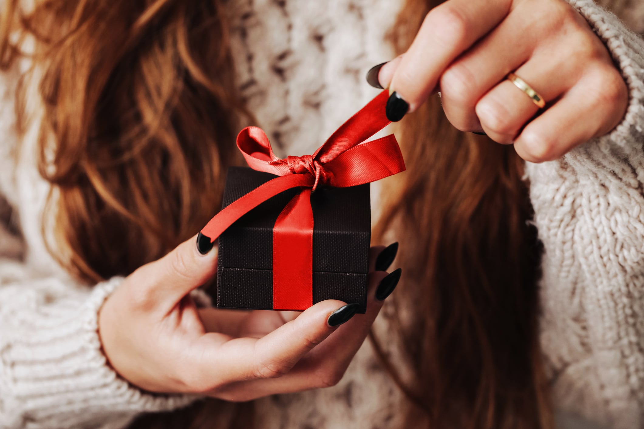 Christmas gift box. Advent calendars