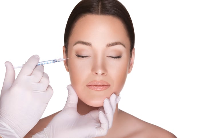Anti-aging treatment with facial fillers
