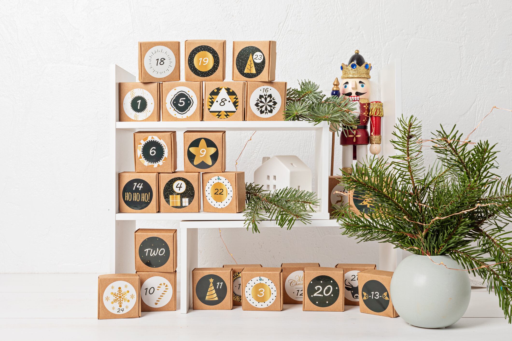 Eco friendly advent calendars