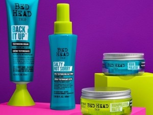 TIGI has given Bed Head a 'new look' along with some new product launches (Image: TIGI/Bed Head)