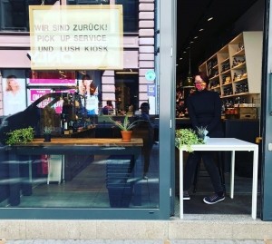 Lush has already trialled kiosk-style retail in Germany post-COVID lockdowns (Image: Lush)