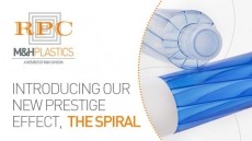 RPC M&H Plastics introduces it's new prestige effect, THE SPIRAL
