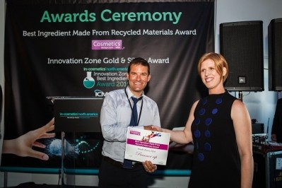 Winners announced for the 2016 Cosmetics Design “Best Ingredient Made from Recycled Materials Award”