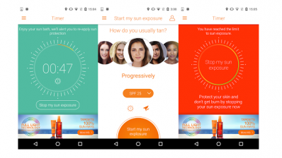 Lancaster develops sun timer app to monitor exposure and advise sunscreen application