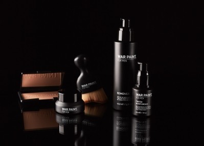 War Paint For Men says getting its makeup range stocked in premium apparel chains has always been on the agenda (Image: War Paint For Men)