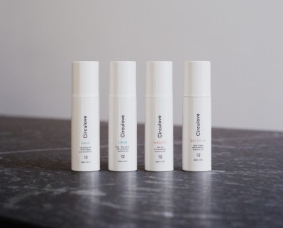 Circulove has a range of four skin care products made using fermented ingredients and byproduct food-grade natural oils, packaged in airless bottles made from 30% of ocean plastic [Image: Circulove]