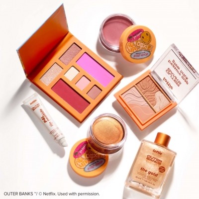 In June, the brand will donate 10% of sales from its new Lottie London x Outer Banks Endless Summer Collection – created in collaboration with the Netflix show – to Toiletries Amnesty