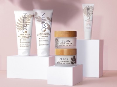 Zero by Skin Academy offered a range of 100% natural and vegan products packaged in fully-recyclable packaging [Image: Skin Academy/Zero]