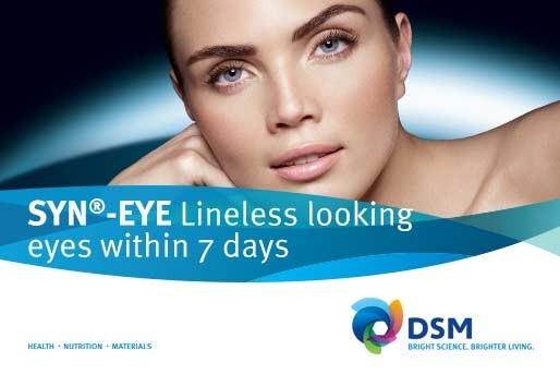 DSM reveals the secret of beautiful eyes – successful multi-functional skin care with SYN®-EYE