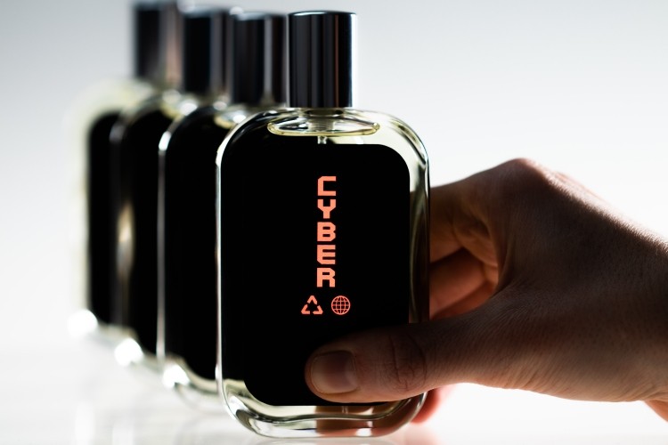 Along with the NFT artworks, Look Labs is launching a limited-batch of its real-life perfumes online that feature light-up labels (Image: Look Labs)