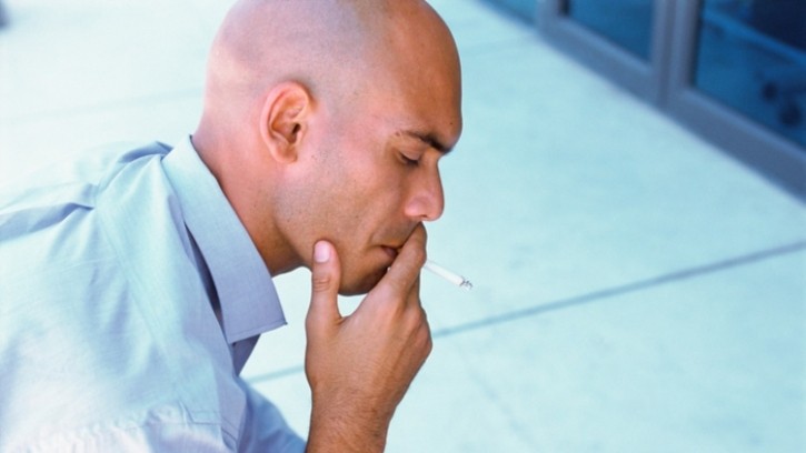 Researchers found male smokers are 1.8 times higher risk of hair loss ©  Getty Images
