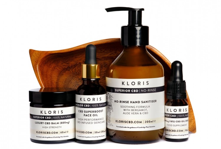 Kloris has a range of CBD beauty products, including a balm and face oil with varying amounts of cannabidiol included in the formulations