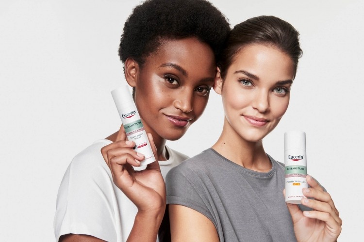 Eucerin will launch two products under its acne-prone skin series Dermopure - a triple action serum and SPF 30 protective fluid [Image: Beiersdorf]