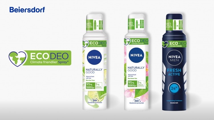 The eco-valves have been integrated into Nivea's EcoDeo range, with the first products hitting shelves now, and the first 100% PCR aluminium cans across Nivea Men deodorants and shaving gels have just been rolled out in Germany [Getty Images]