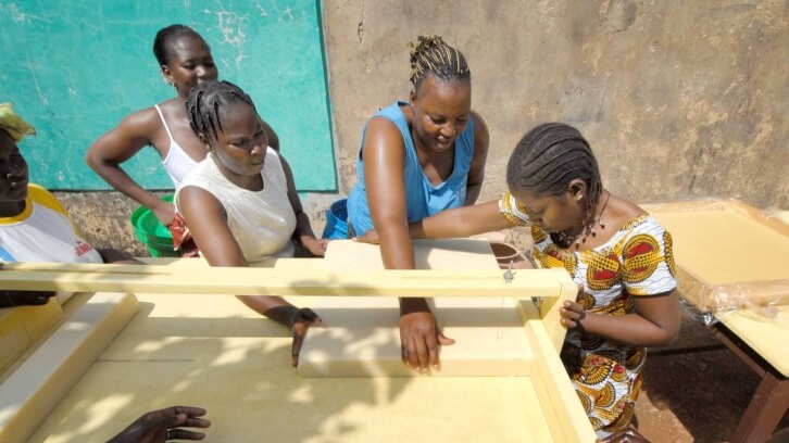 Around three million African women work with shea butter