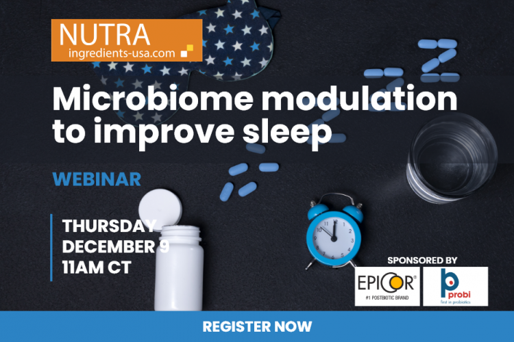 NutraIngredients-USA's upcoming webinar will explore the potential to modulate the microbiome to improve sleep