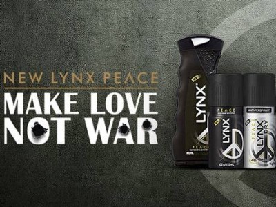 Unilever’s Lynx pays up for using peace logo