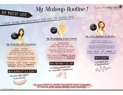 My Makeup Routine! Lucas Meyer Cosmetics latest formulas in a color cosmetic concept!