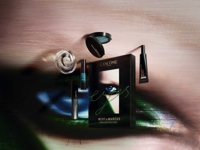 The After Dark Collection includes an eye make-up kit, eyeshadows, lipsticks and a highlighter-blur duo (Image: Lancôme)