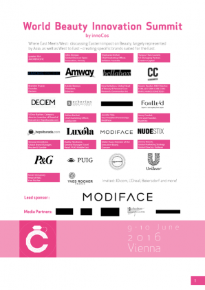 The Must-Attend 1st World Beauty Innovation Summit