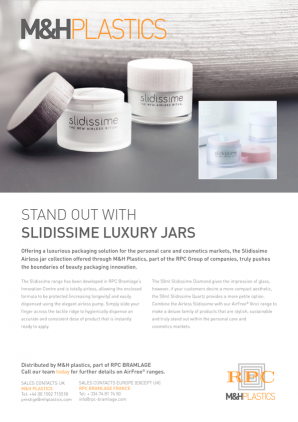 Stand out with Slidissime Luxury Jars