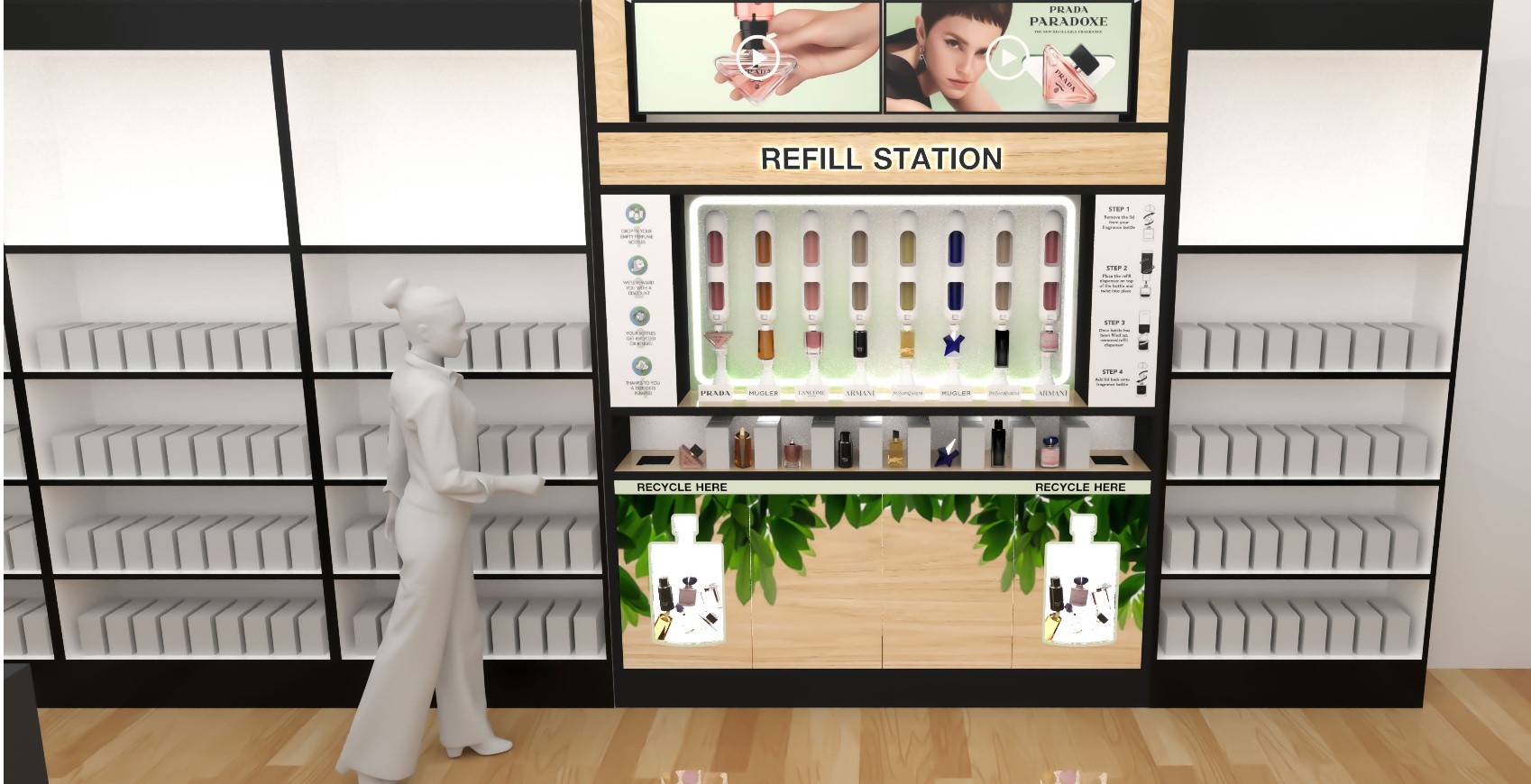 L’Oréal x The Perfume Shop launch multi-brand refillable scent station